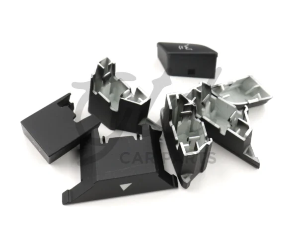 Botões Volante Pretos Mercedes-Benz Classe C E GLK CLA GLA B CLS SLK SLC W204 W207 W212 W117 W246 W172 - Image 2