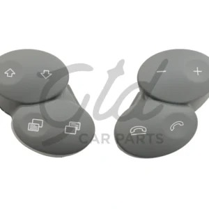 Botões Volante Cinza Mercedes-Benz Class C CLS CLK W211 W219 W209 2001-2011
