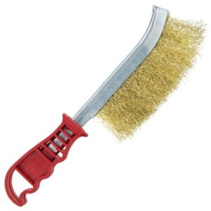 Escova de Aço com punho - Limpeza de metais