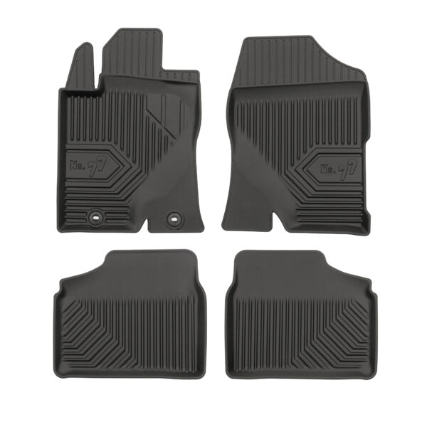 PACK 4 TAPETES BORRACHA NO.77 TOYOTA AVENSIS II 2003-2009