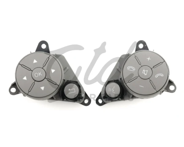 Comandos Volante Cinza Mercedes-Benz Classe C E GLK W212 W207 W204 2008-2014