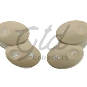 Botões Volante Bege Mercedes-Benz Class C CLS CLK W211 W219 W209 2001-2011