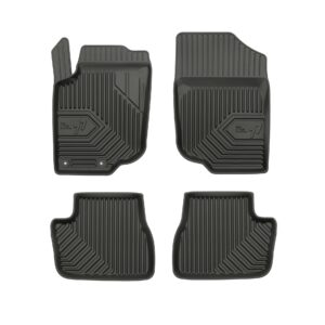 PACK 4 TAPETES BORRACHA NO.77 PEUGEOT 207 2006-2012