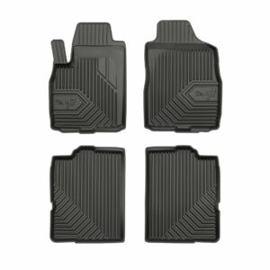PACK 4 TAPETES BORRACHA NO.77 FIAT PANDA II 2003-2012