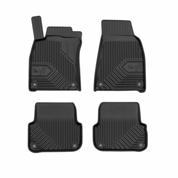 PACK 4 TAPETES BORRACHA NO.77 AUDI A6 C6 2006-2011