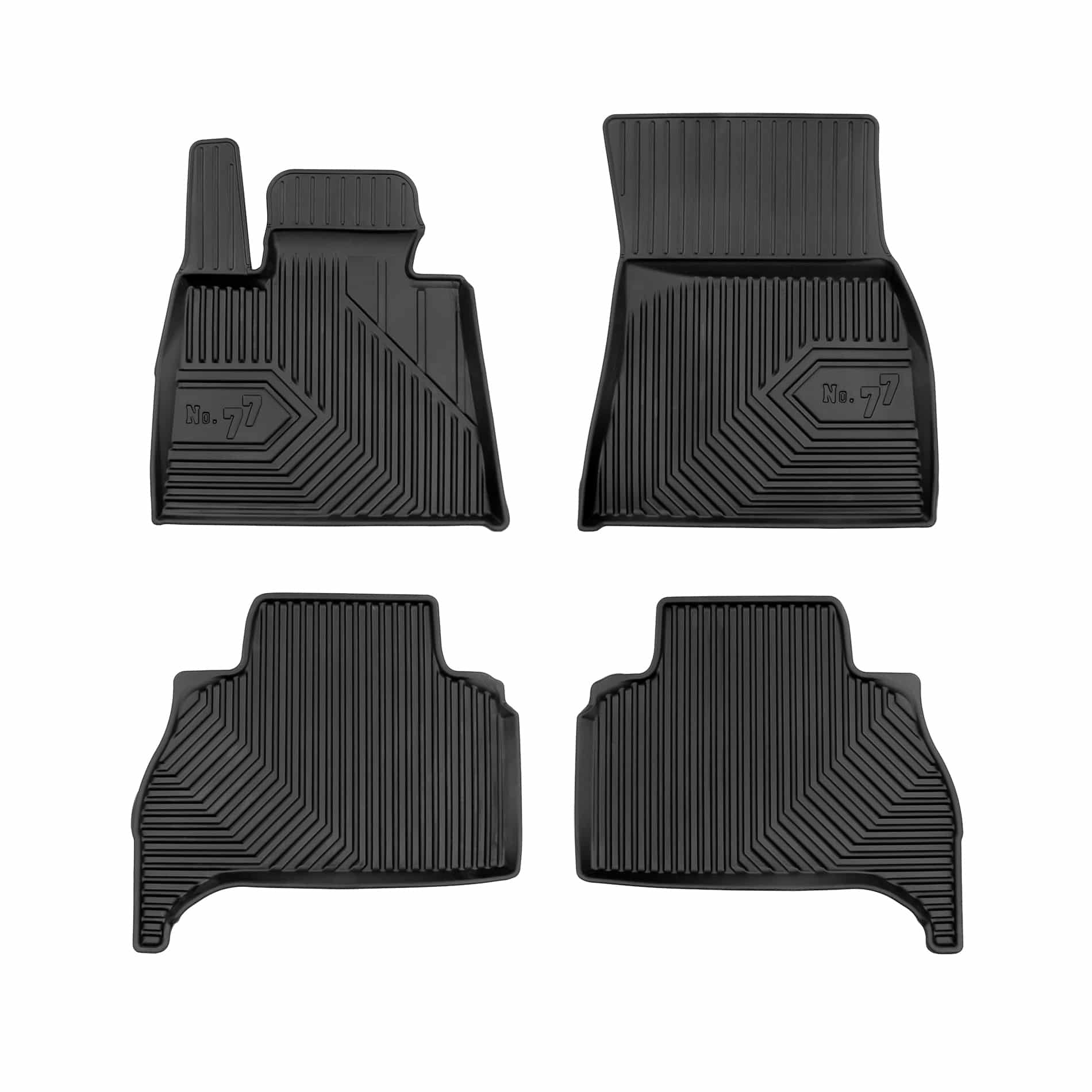 PACK 3 TAPETES BORRACHA NO.77 BMW X5 G05 2018->