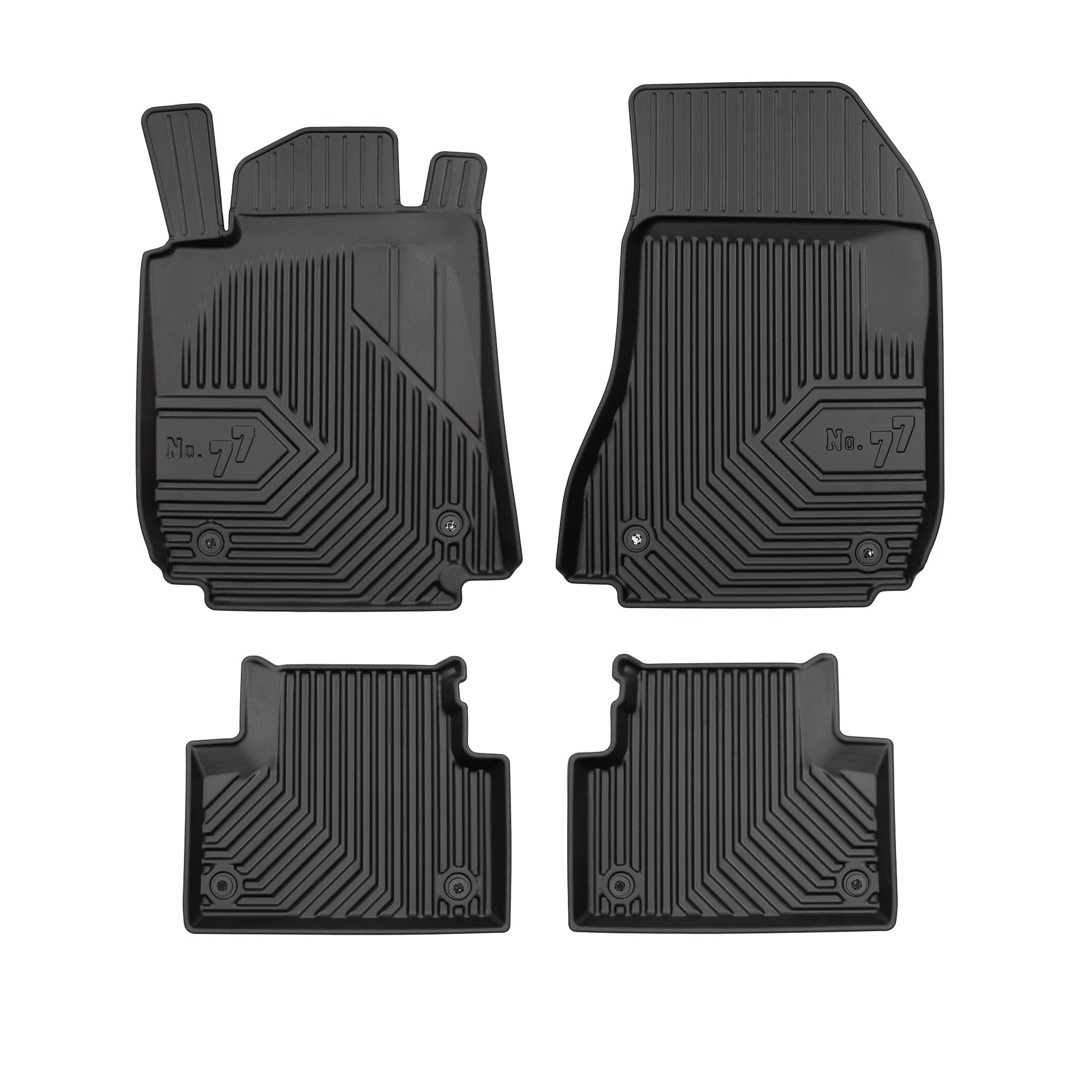 PACK 4 TAPETES BORRACHA NO.77 ALFA ROMEO 159 2005-2011