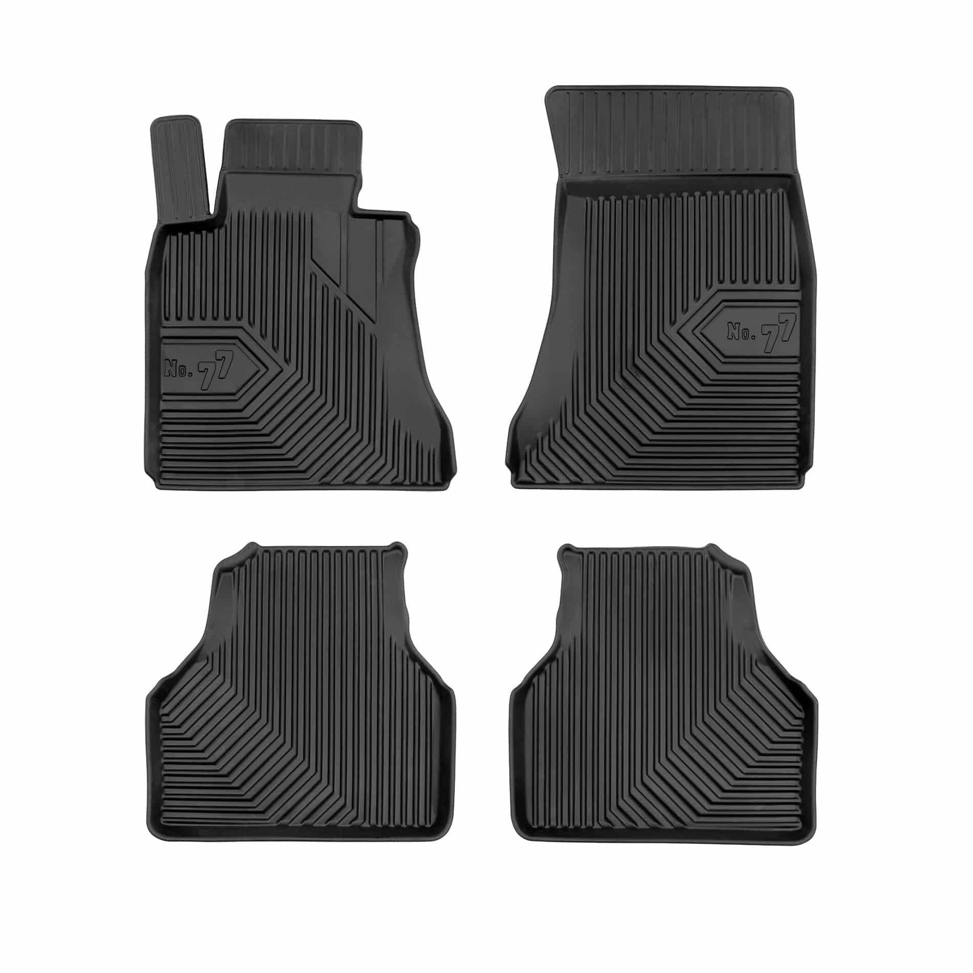 PACK 4 TAPETES BORRACHA NO.77 BMW Série 7 E66 SEDAN 2001-2008