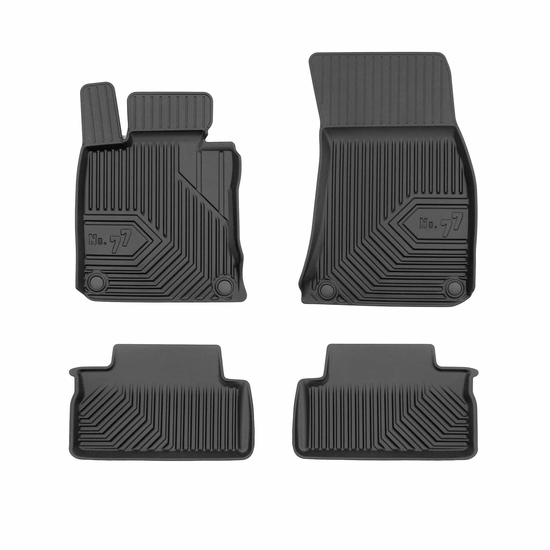 PACK 4 TAPETES BORRACHA NO.77 BMW Série 4 F33 CABRIO 2013-2020