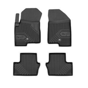 PACK 4 TAPETES BORRACHA NO.77 JEEP COMPASS I 2006-2016