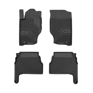 PACK 4 TAPETES BORRACHA NO.77 KIA SORENTO I 2002-2009