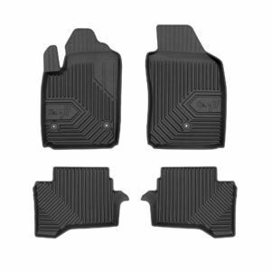 PACK 4 TAPETES BORRACHA NO.77 FIAT 500E I 2015-2020