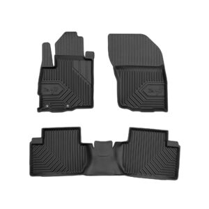 PACK 3 TAPETES BORRACHA NO.77 MITSUBISHI OUTLANDER II 2006-2012