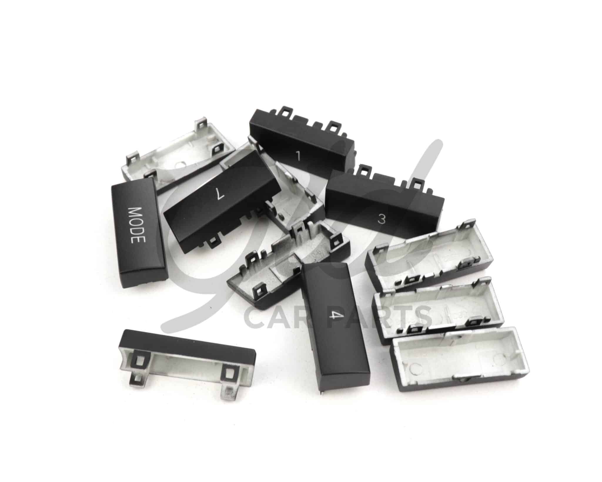 Conjunto de 12 botões Rádio BMW Série 5 6 7 F10 F11 F07 F12 F01 2009-2017 Modelo A - Image 11