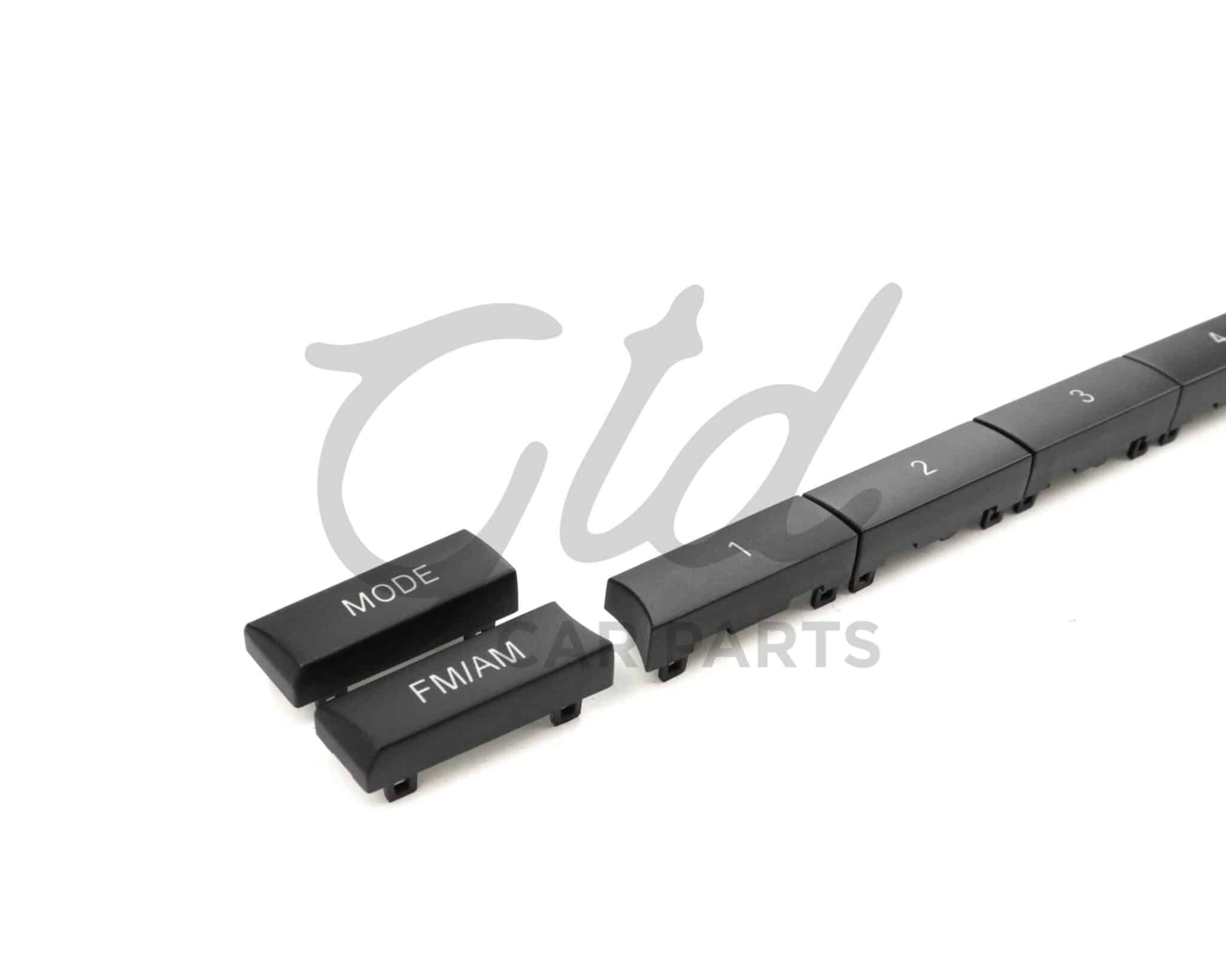 Conjunto de 12 botões Rádio BMW Série 5 6 7 F10 F11 F07 F12 F01 2009-2017 Modelo A - Image 3