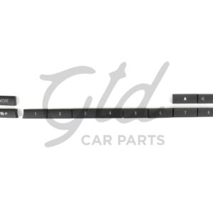 Conjunto de 12 botões Rádio BMW Série 5 6 7 F10 F11 F07 F12 F01 2009-2017 Modelo B