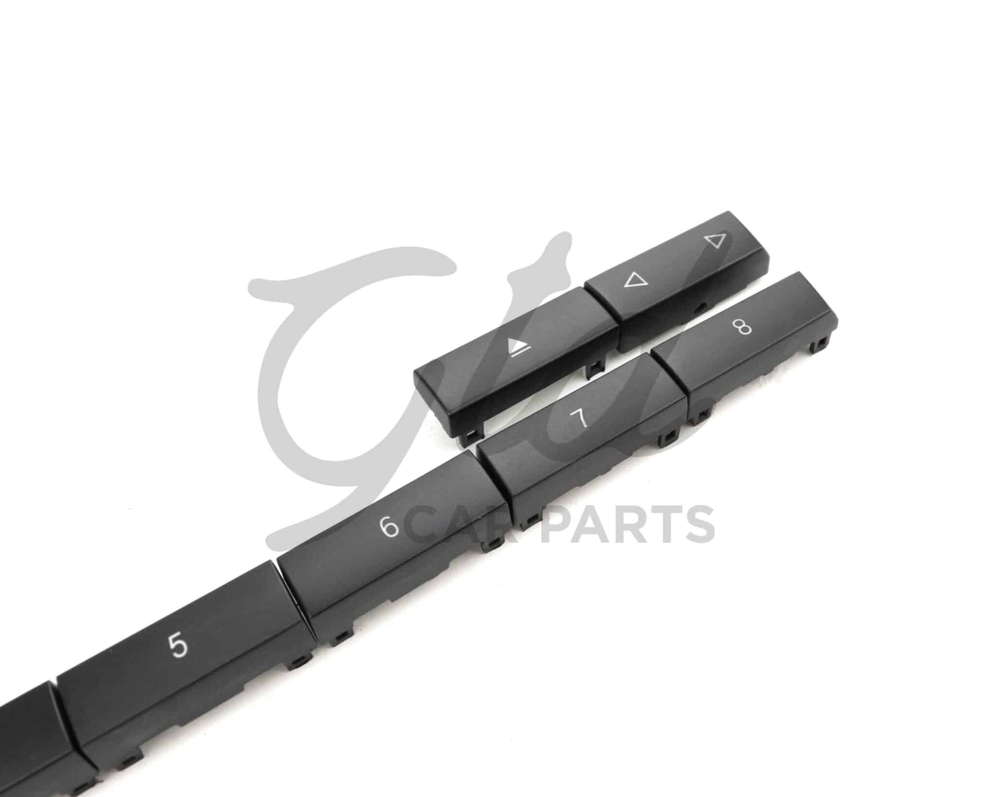 Conjunto de 12 botões Rádio BMW Série 5 6 7 F10 F11 F07 F12 F01 2009-2017 Modelo B - Image 9