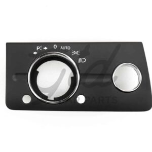 Moldura Comutador de luzes Preto Mercedes-Benz Classe E W211 2003-2008 V2