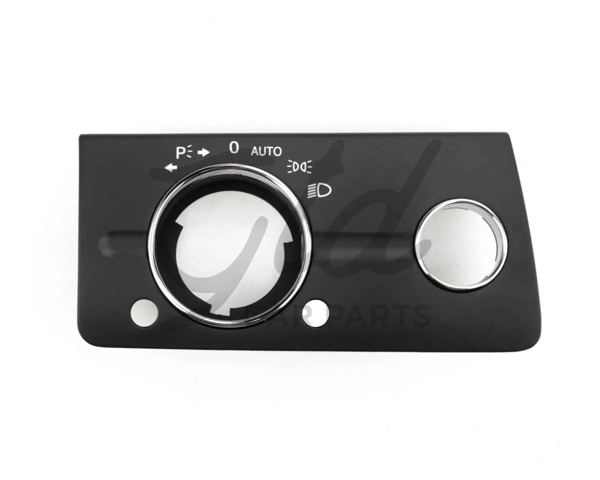 Moldura Comutador de luzes Preto Mercedes-Benz Classe E W211 2003-2008 V2