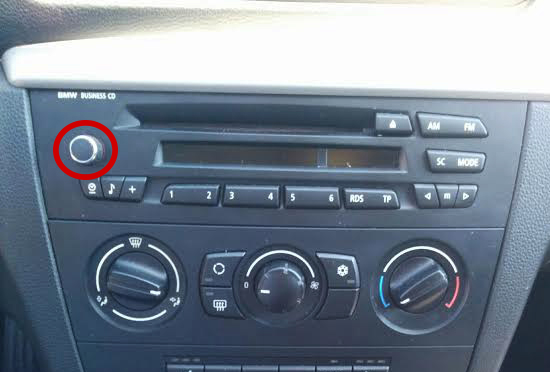 Botão Volume P/ Rádio BMW SÉRIE 1 3 E82 E88 E90 E91 E92 2004-2012 Modelo D - Image 2