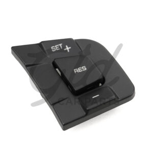 Conjunto de 2 Botões Pretos Direitos Volante Land Rover Discovery Jaguar XF XE F-PACE C-PACE