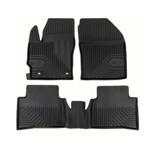 PACK 4 TAPETES BORRACHA NO.77 TOYOTA COROLLA XII 2018-> CARRINHA HIBRIDA