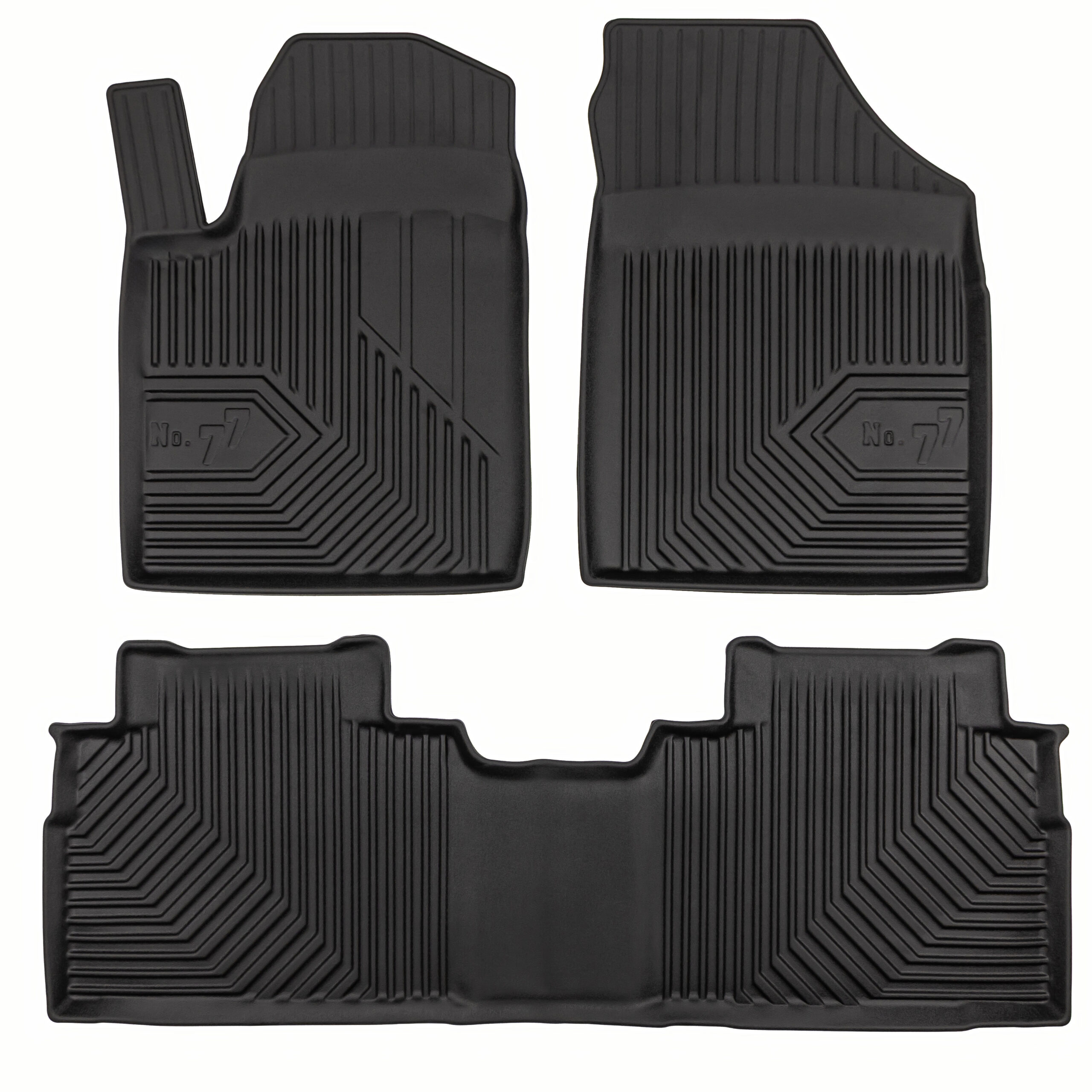 PACK 3 TAPETES BORRACHA NO.77 DFSK E5 SUV 2025 ->