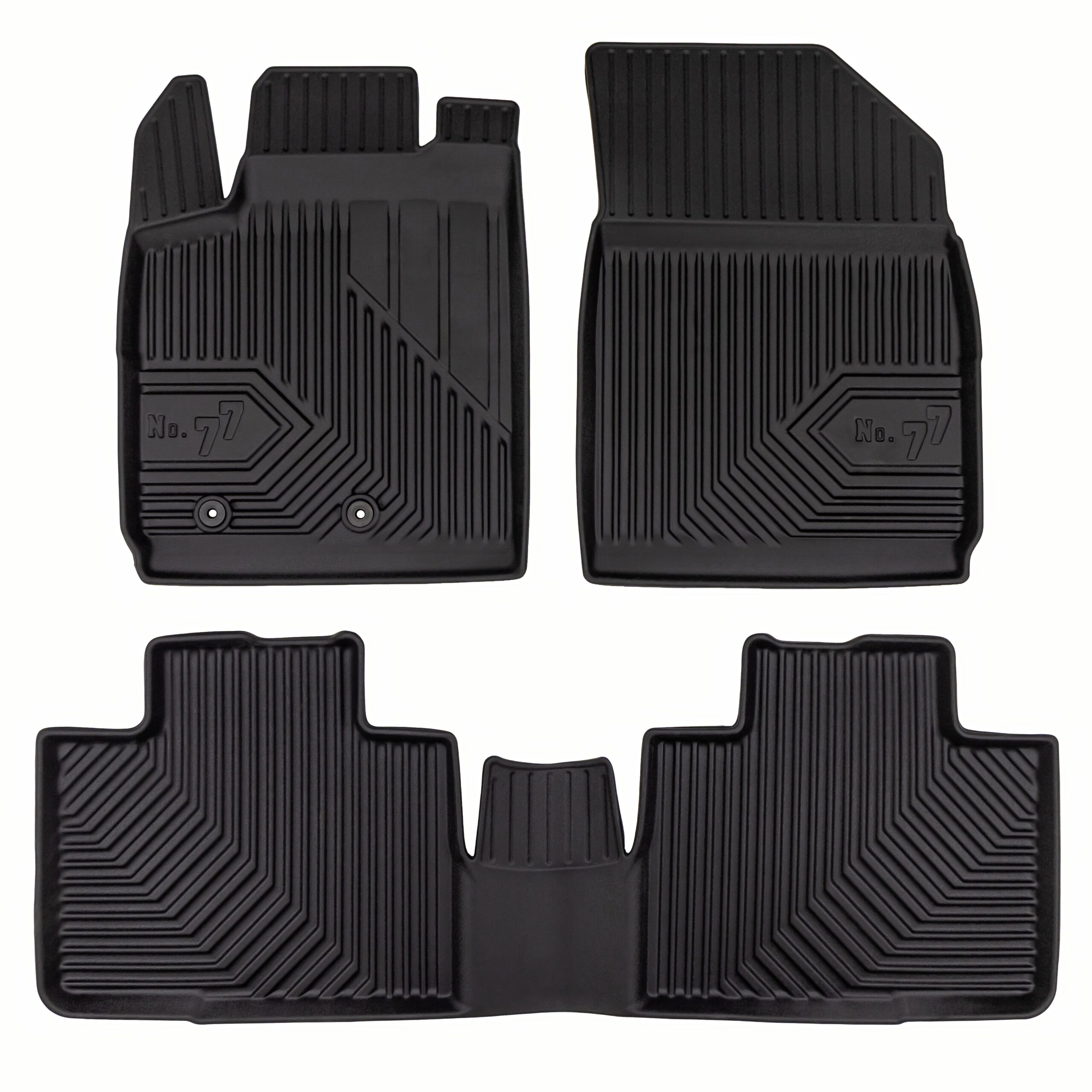 PACK 3 TAPETES BORRACHA NO.77 DONGFENG MAGE SUV 2023 ->